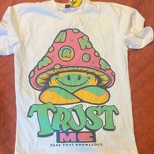 Urban Outfitters Market Smiley Mushroom Boxy T-Shirt